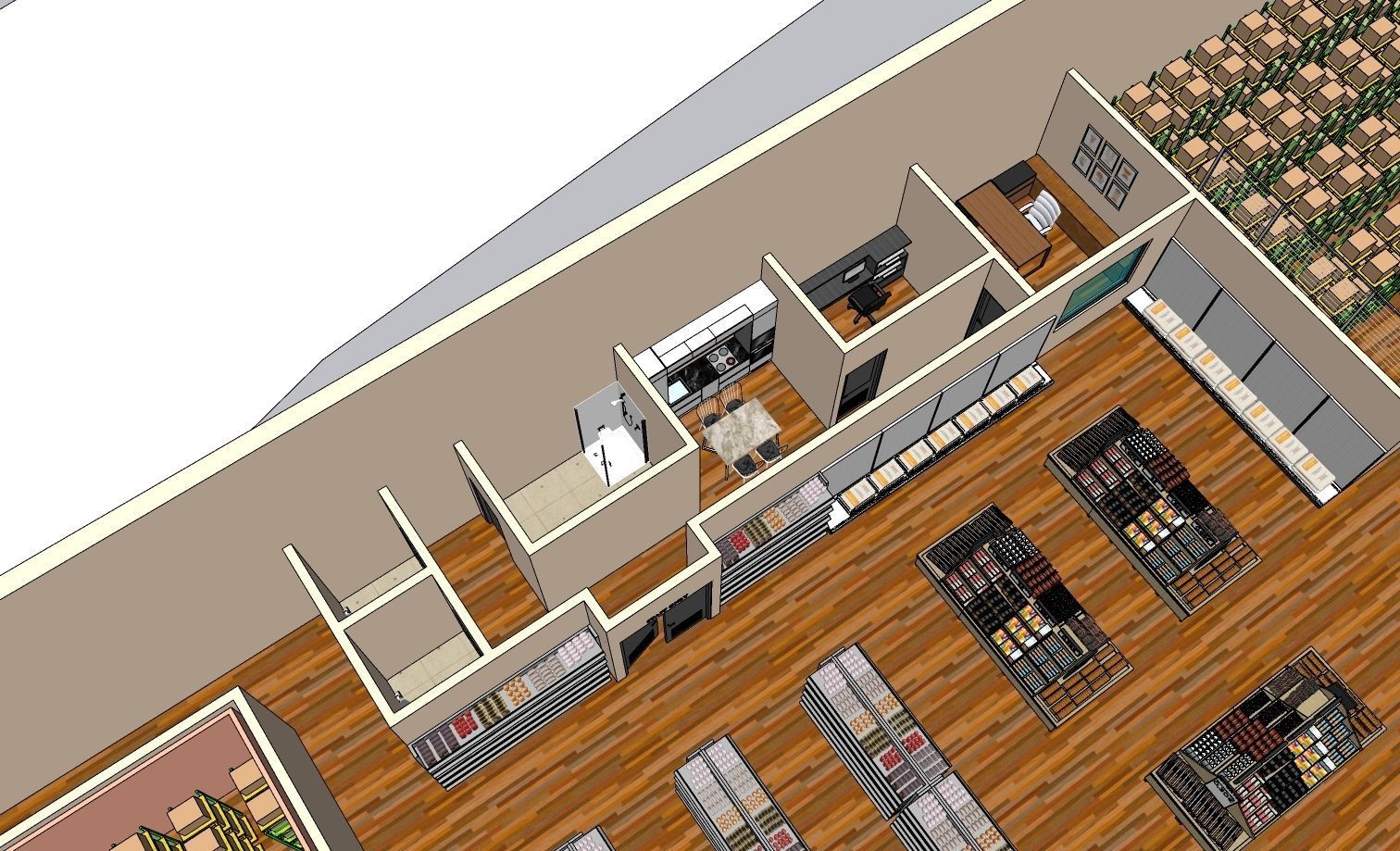 Supermarket 3D model_17