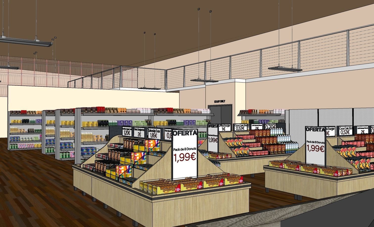 Supermarket 3D model_7