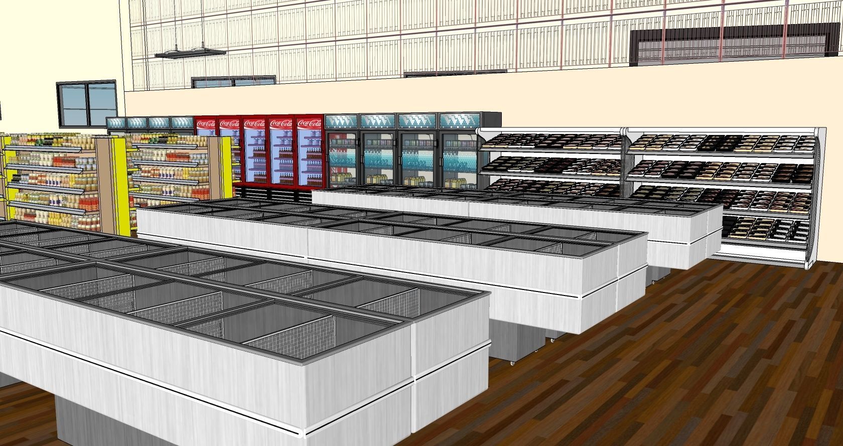Supermarket 3D model_10