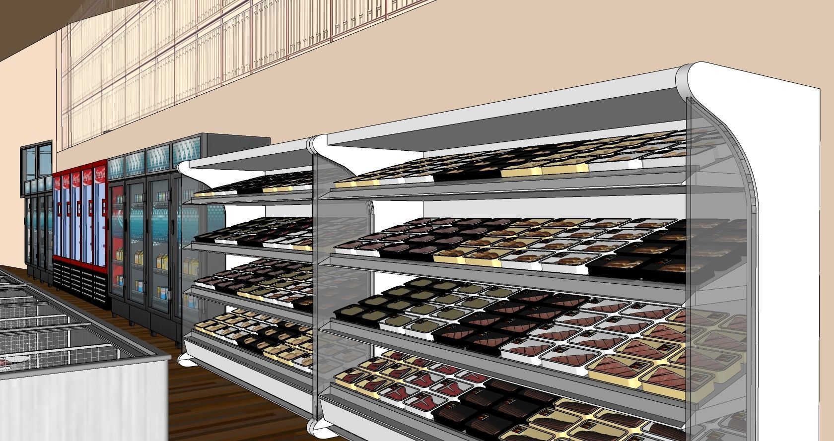 Supermarket 3D model_23