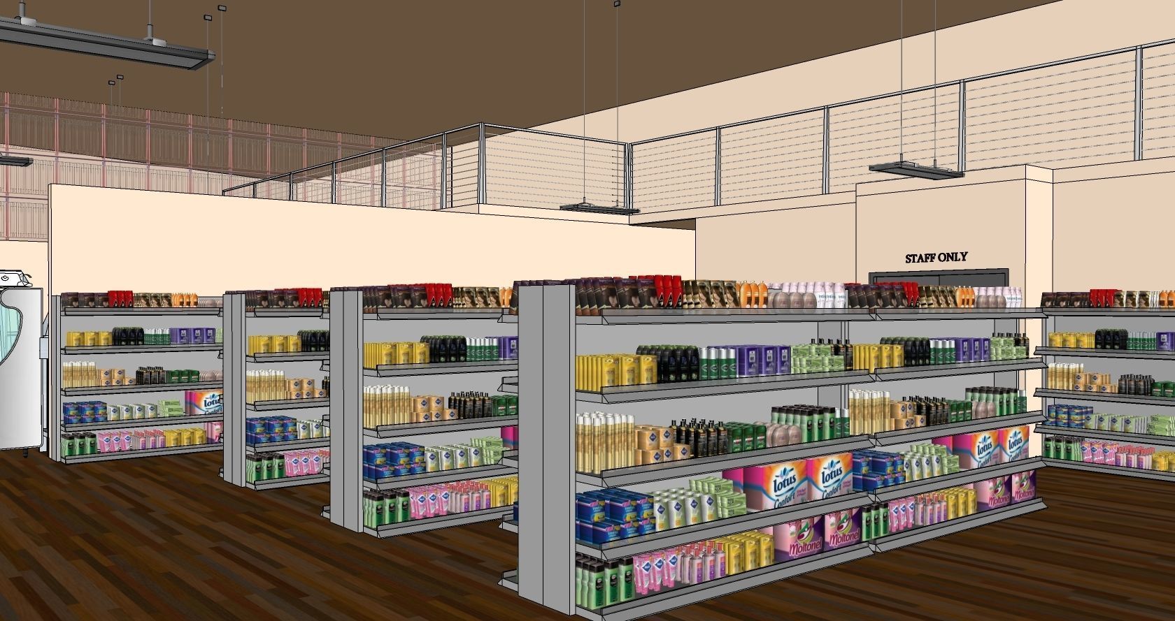 Supermarket 3D model_20