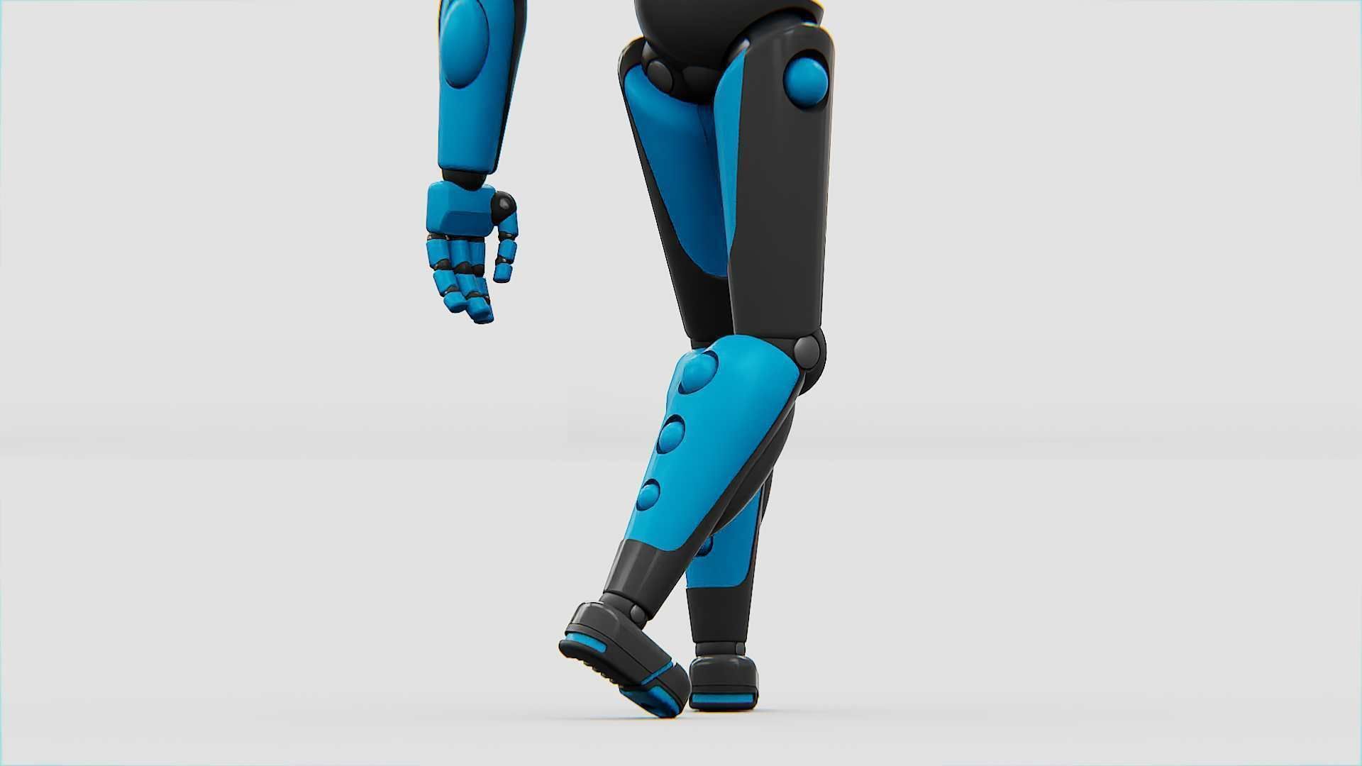 CYBER COP X-200 Rigged for Unreal Engine - Unity - MIXAMO 3D model_30