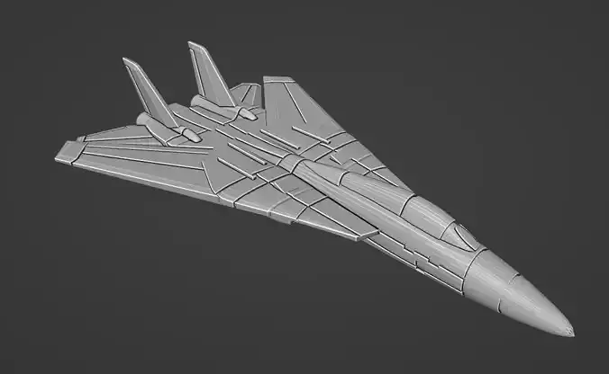Grumman F-14 Tomcat 3D print model