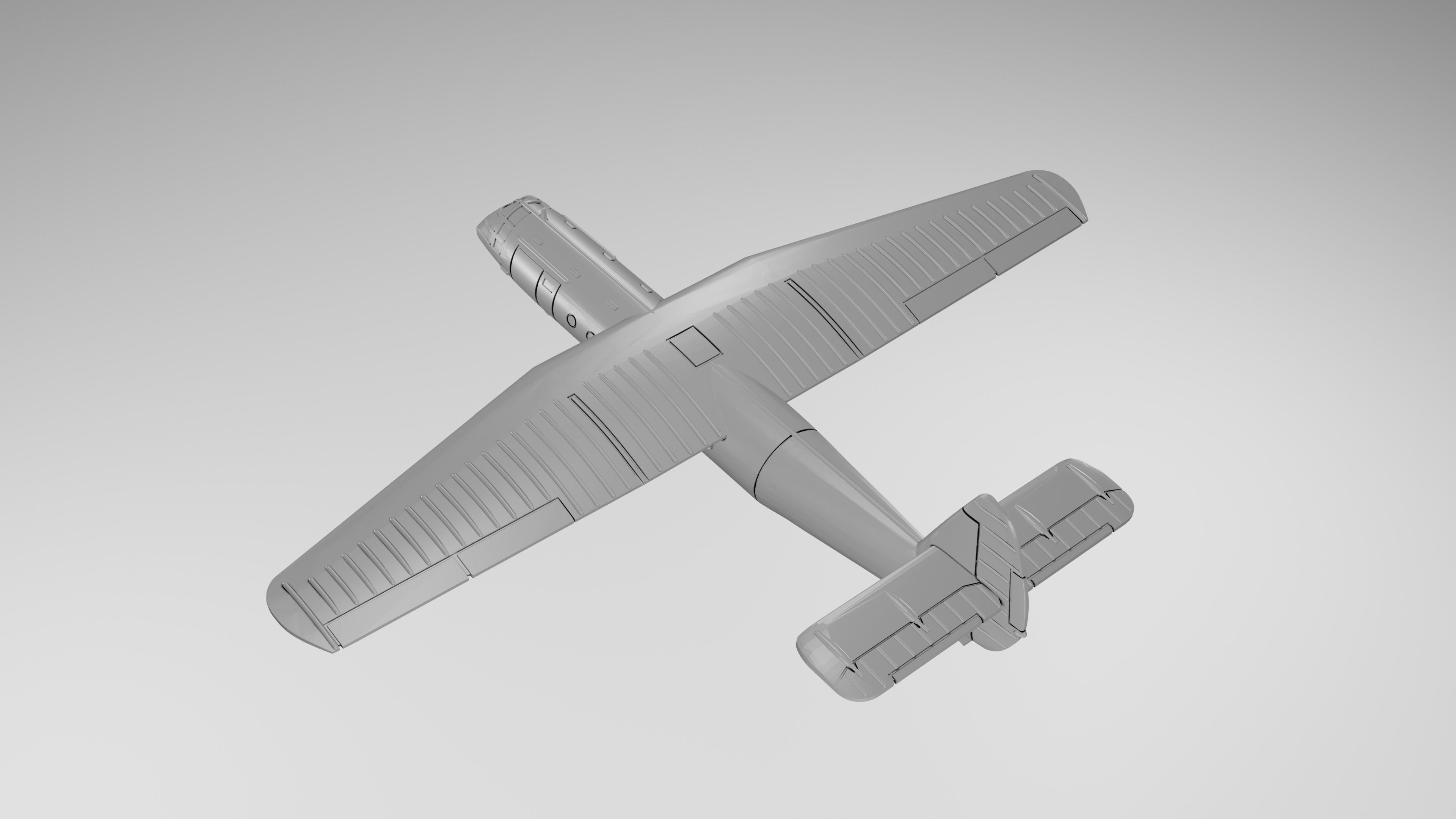 Horsa MkI Airspeed AS 51 3D print model_1