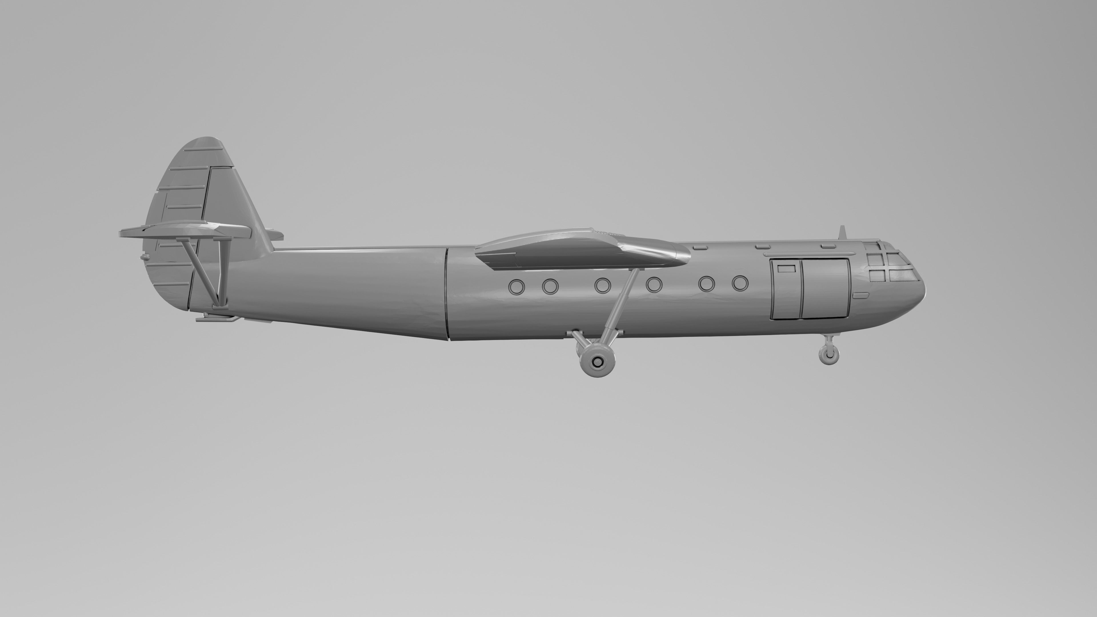 Horsa MkI Airspeed AS 51 3D print model_2