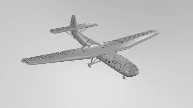 Horsa MkI Airspeed AS 51 3D print model