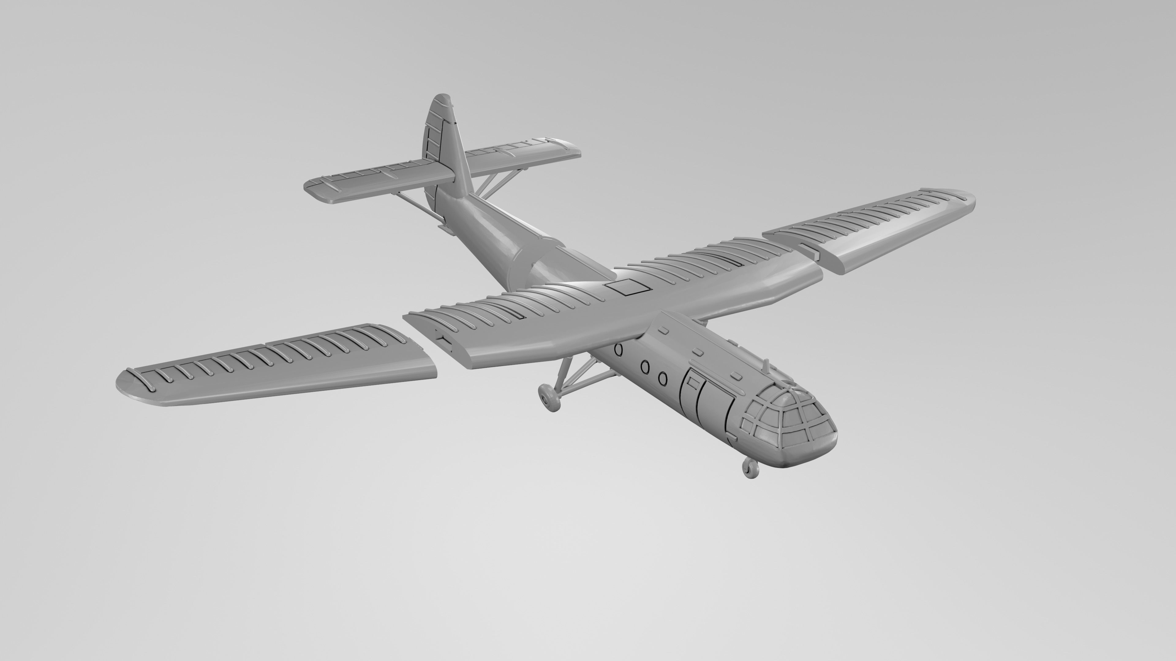 Horsa MkI Airspeed AS 51 3D print model_4