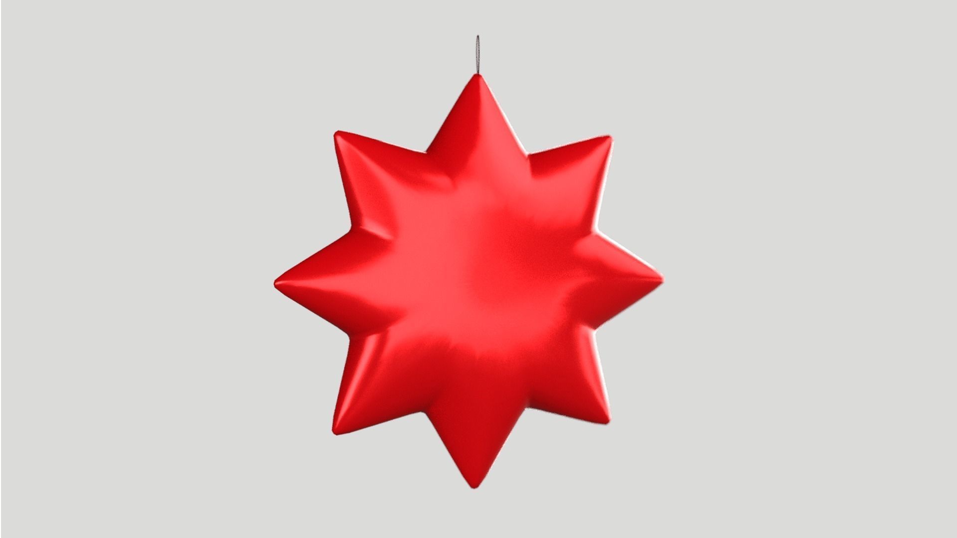 Xmas Decor - Set of Balls 3D model_10