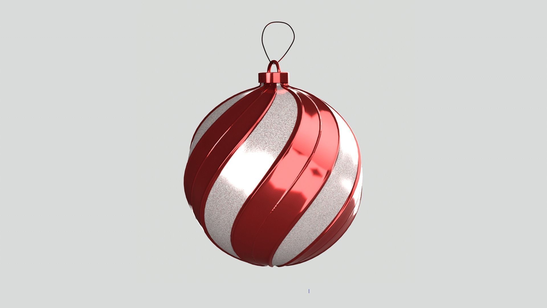 Xmas Decor - Set of Balls 3D model_6