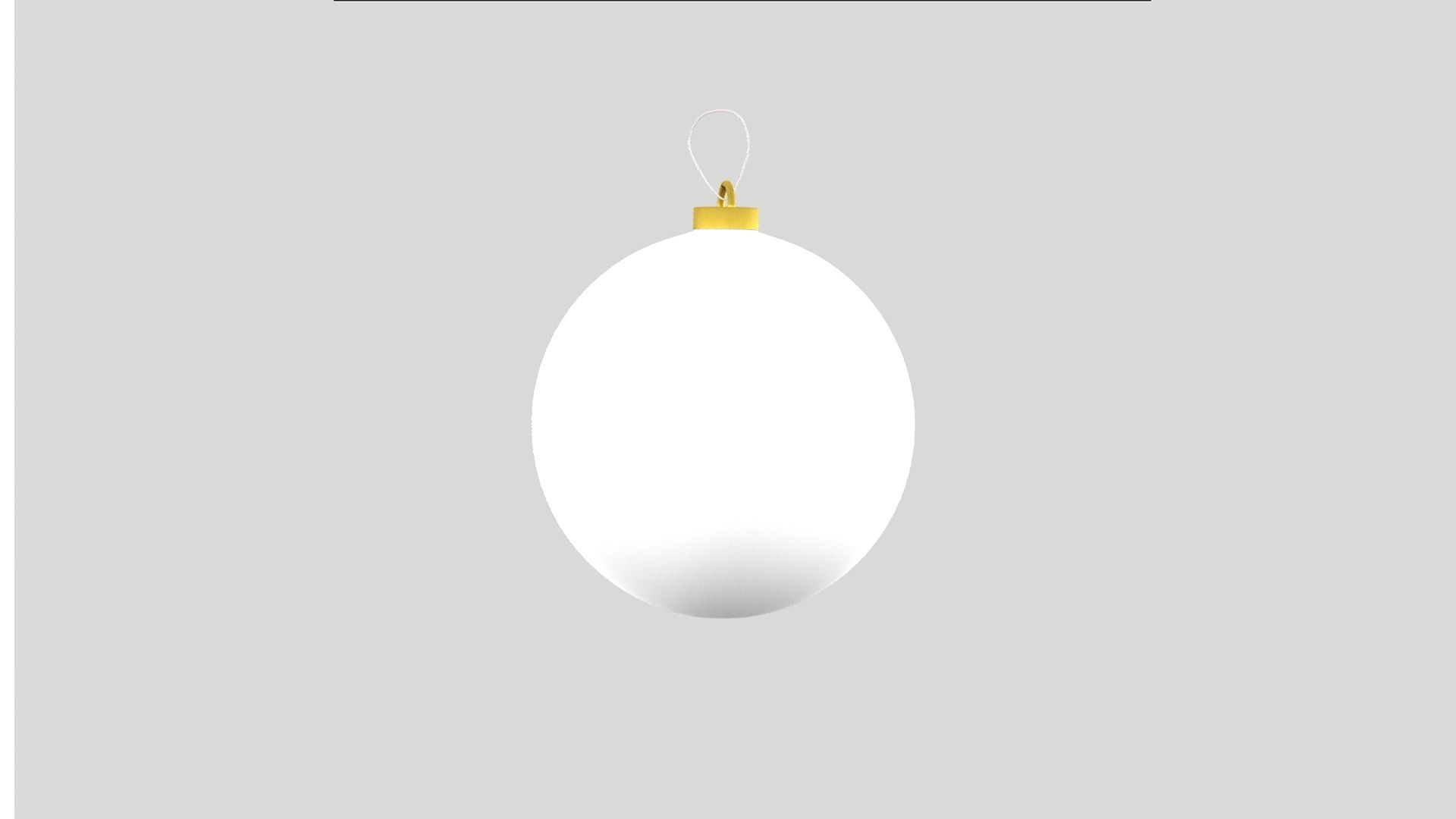 Xmas Decor - Set of Balls 3D model_9