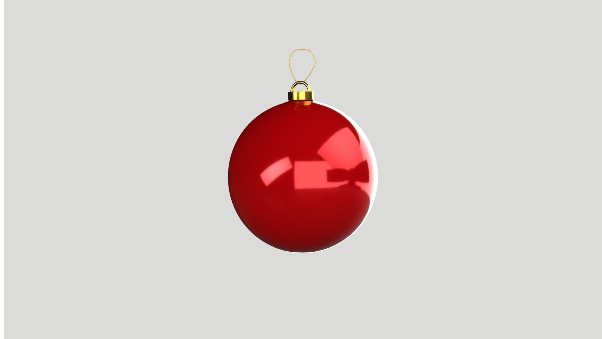 Xmas Decor - Set of Balls 3D model_8