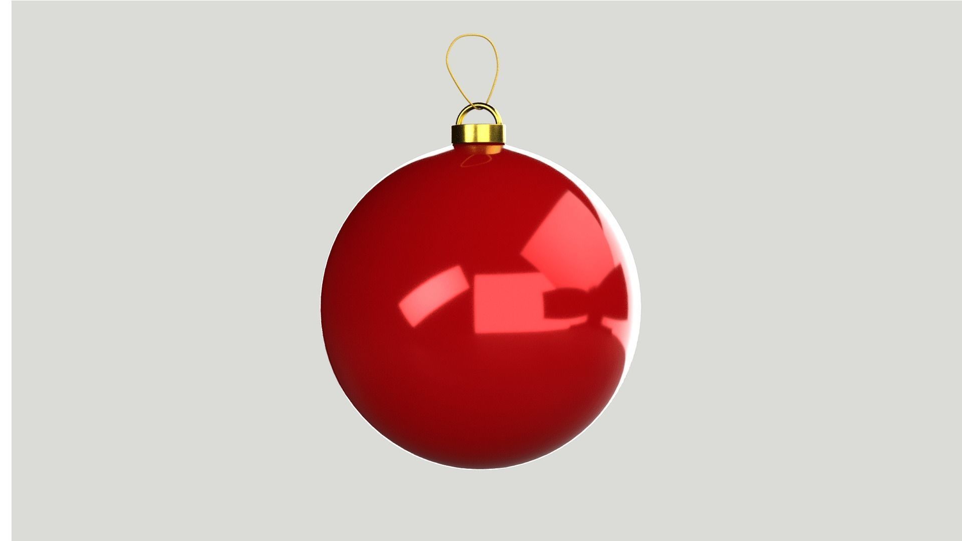 Xmas Decor - Set of Balls 3D model_7