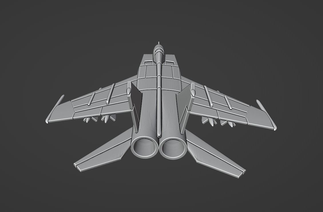 MiG-25PD 3D print model_2