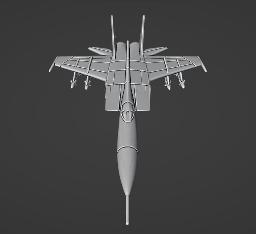 MiG-25PD 3D print model_3
