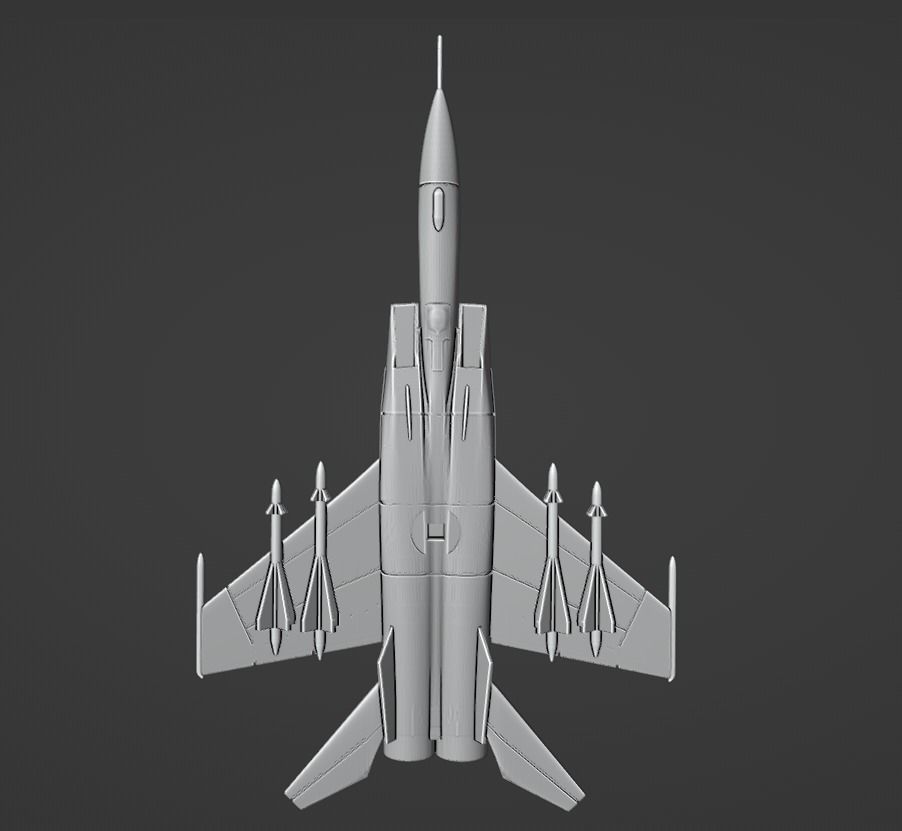 MiG-25PD 3D print model_4