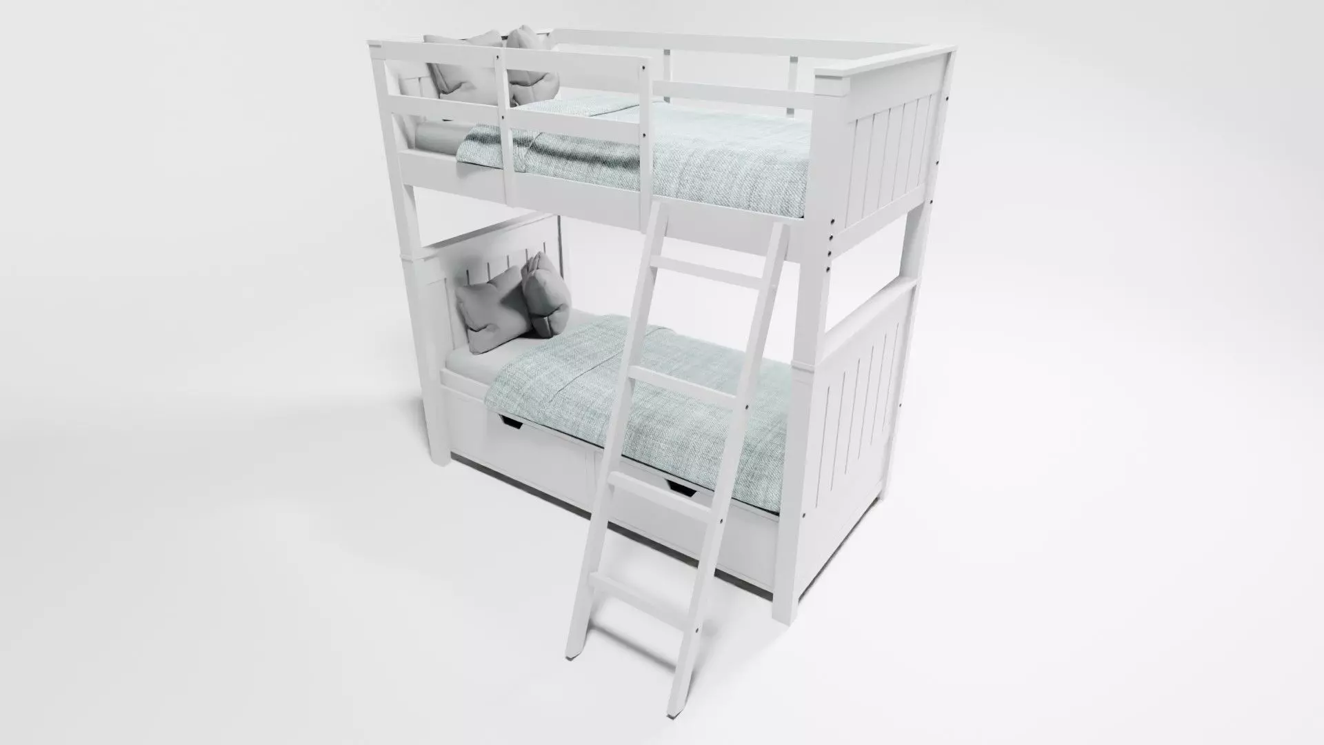 Bunk for  twins 3D model_0