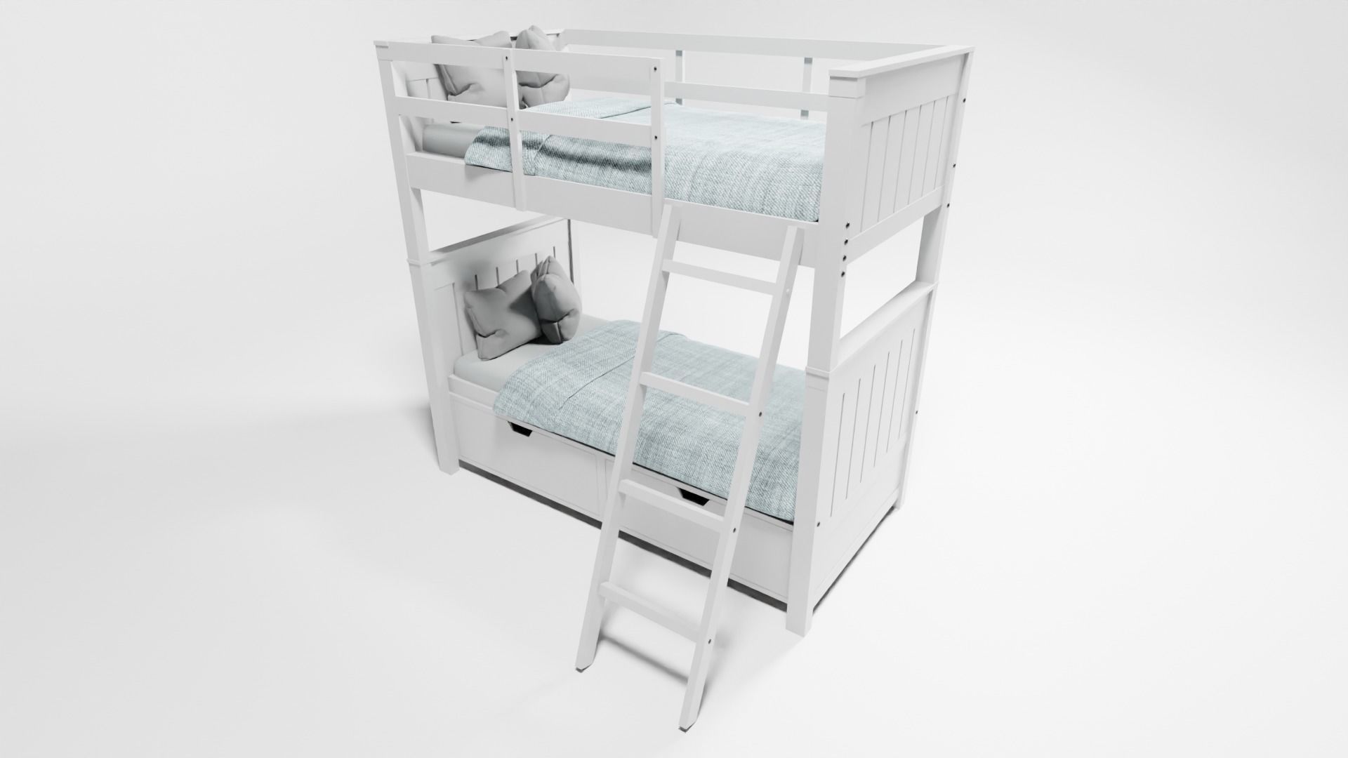 Bunk for  twins 3D model_1