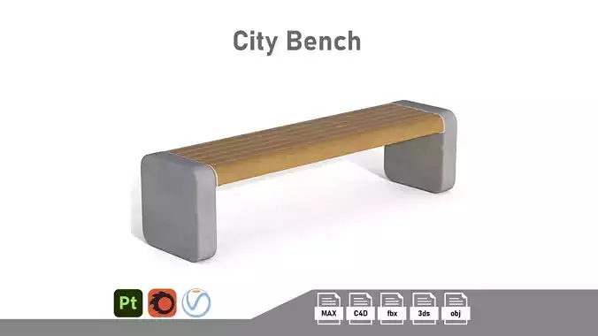 City bench 06