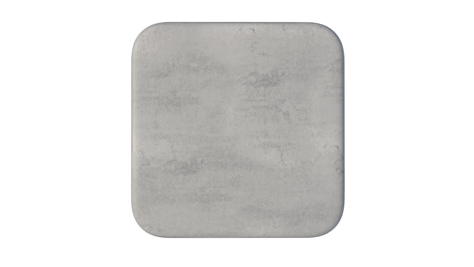 City bench 06 Low-poly 3D model_5