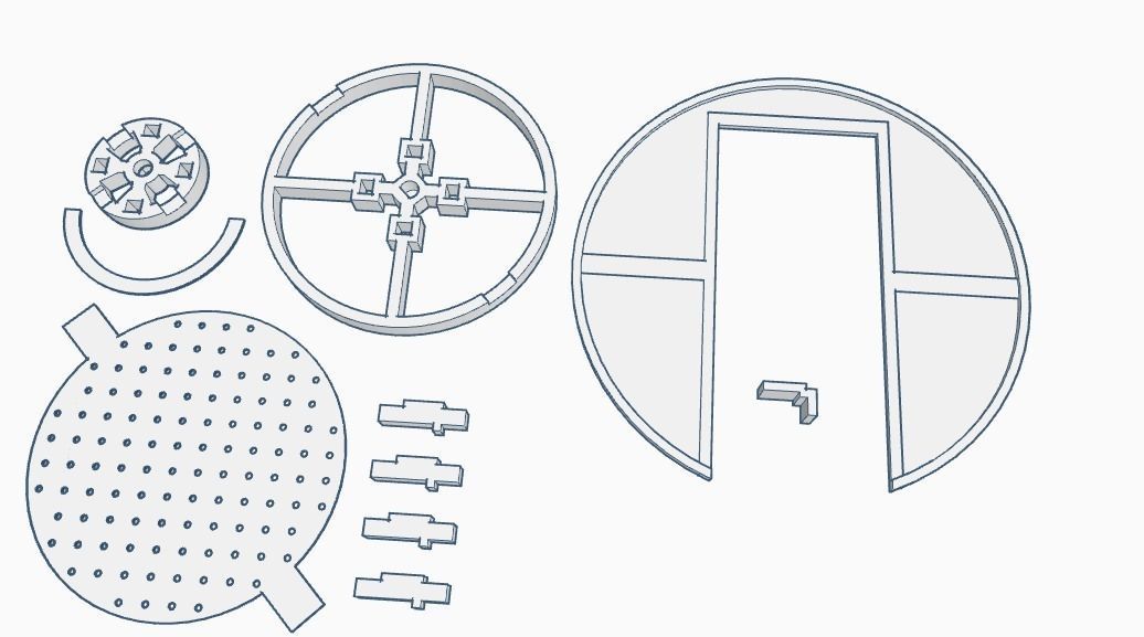 GREEN CORN GRATER JUICE EXTRACTOR 2 IN 1 3D print model_4