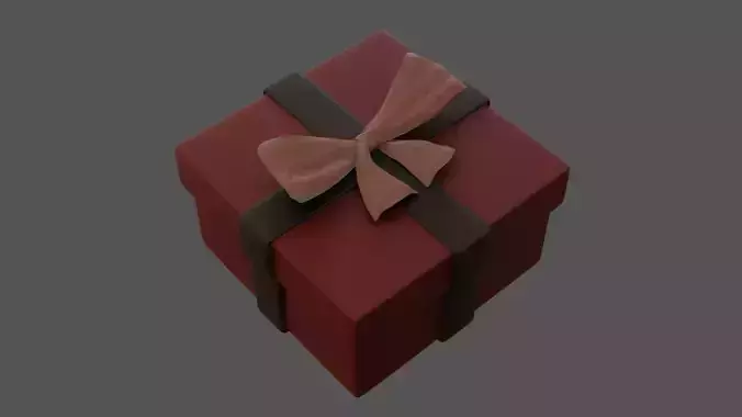 Gift Box 3D model