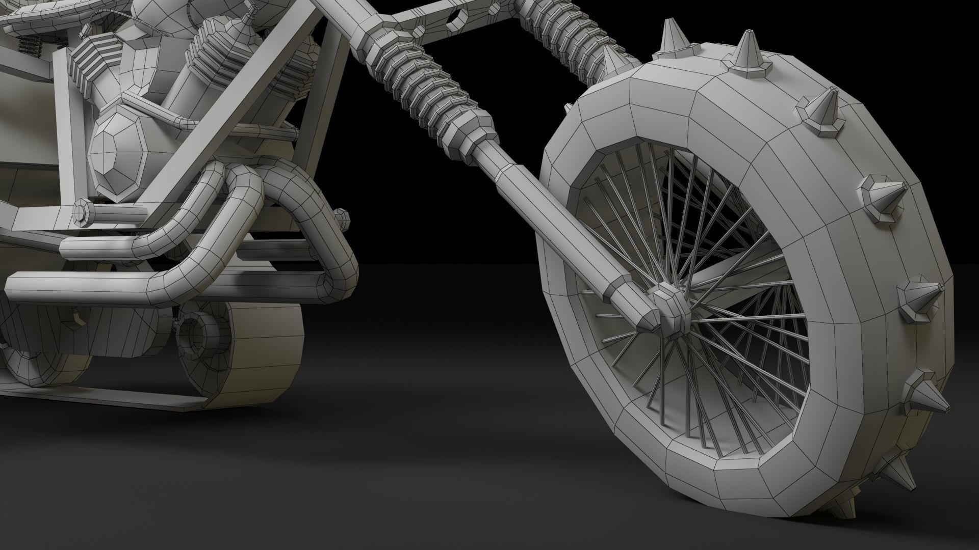 eSanta Bike 3D model_9