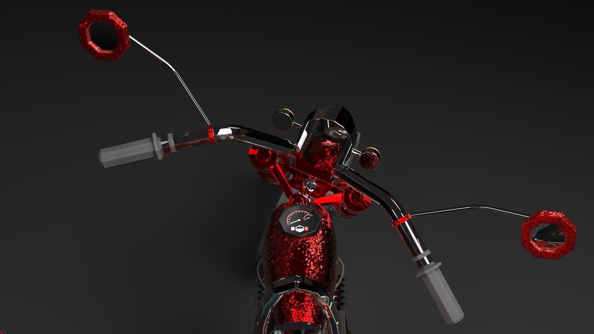 eSanta Bike 3D model_16