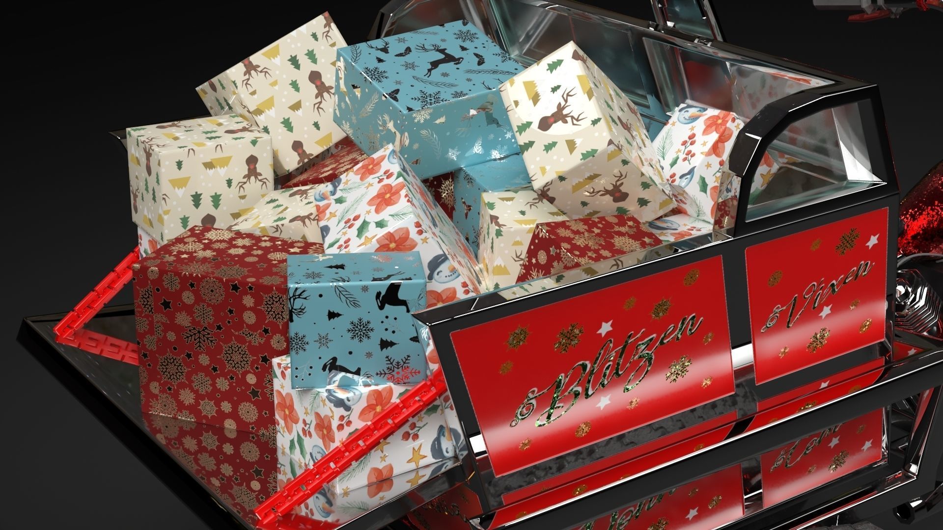 eSanta Bike 3D model_14