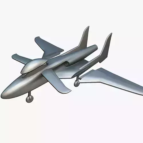Scaled Composites 151 ARES - 3D Printable Model