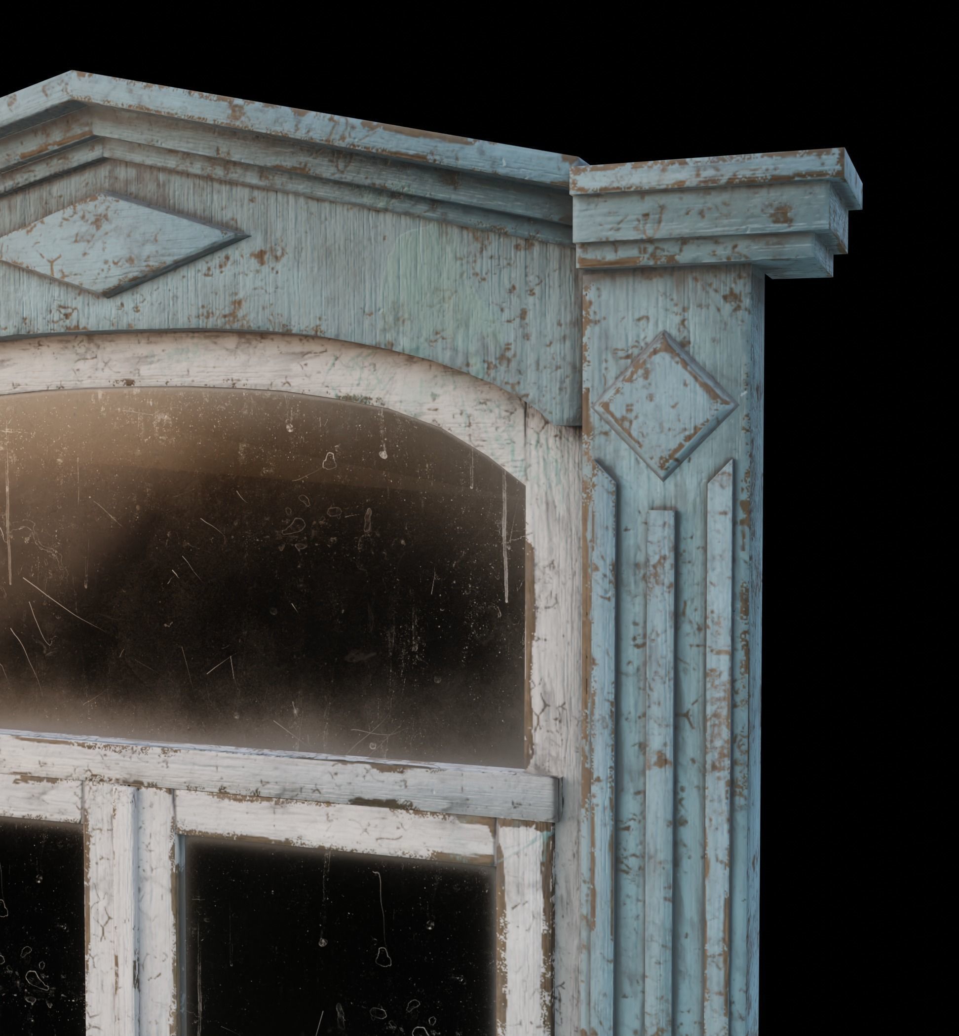 10 old windows pack Low-poly 3D model_10