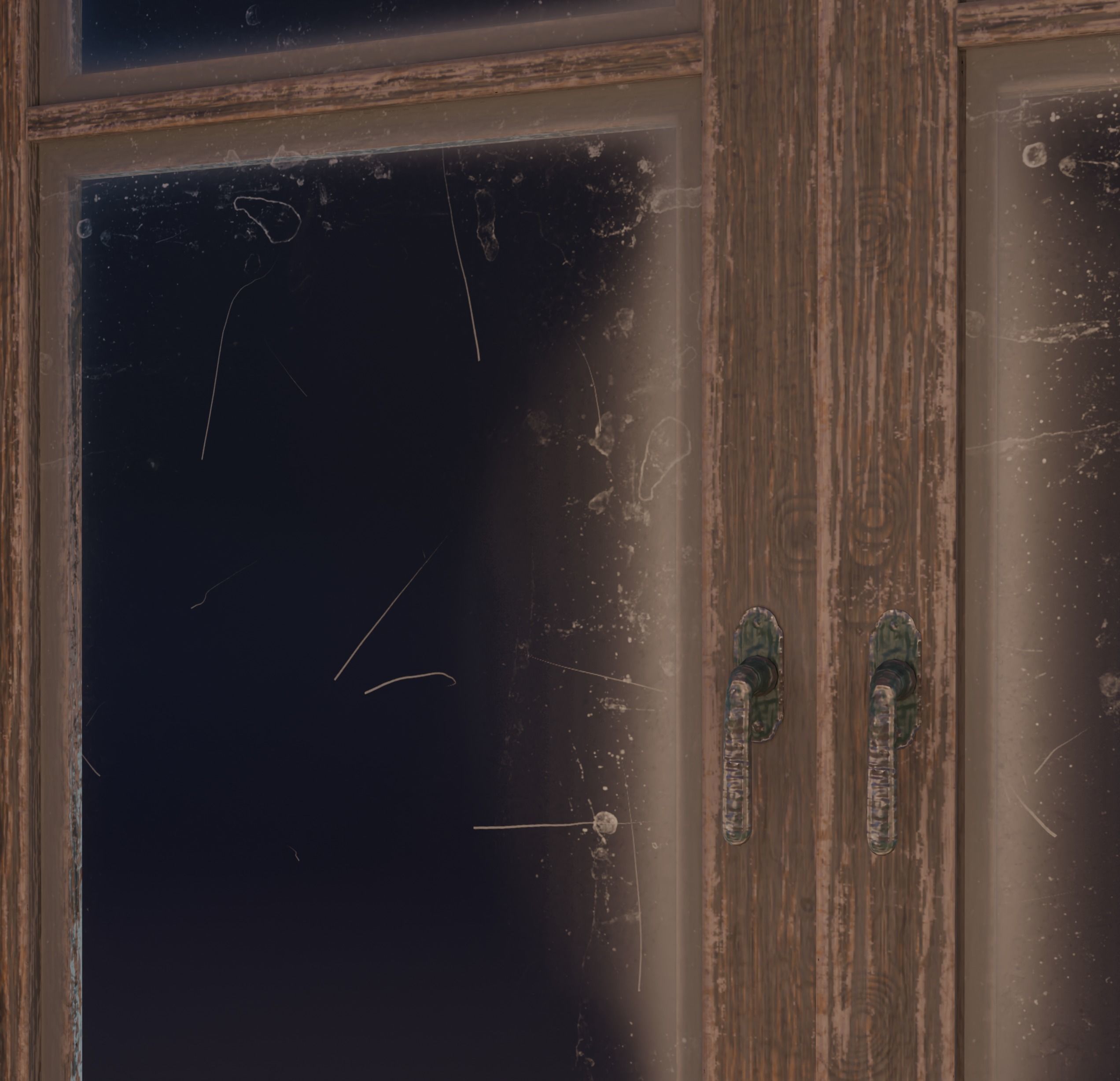 10 old windows pack Low-poly 3D model_8