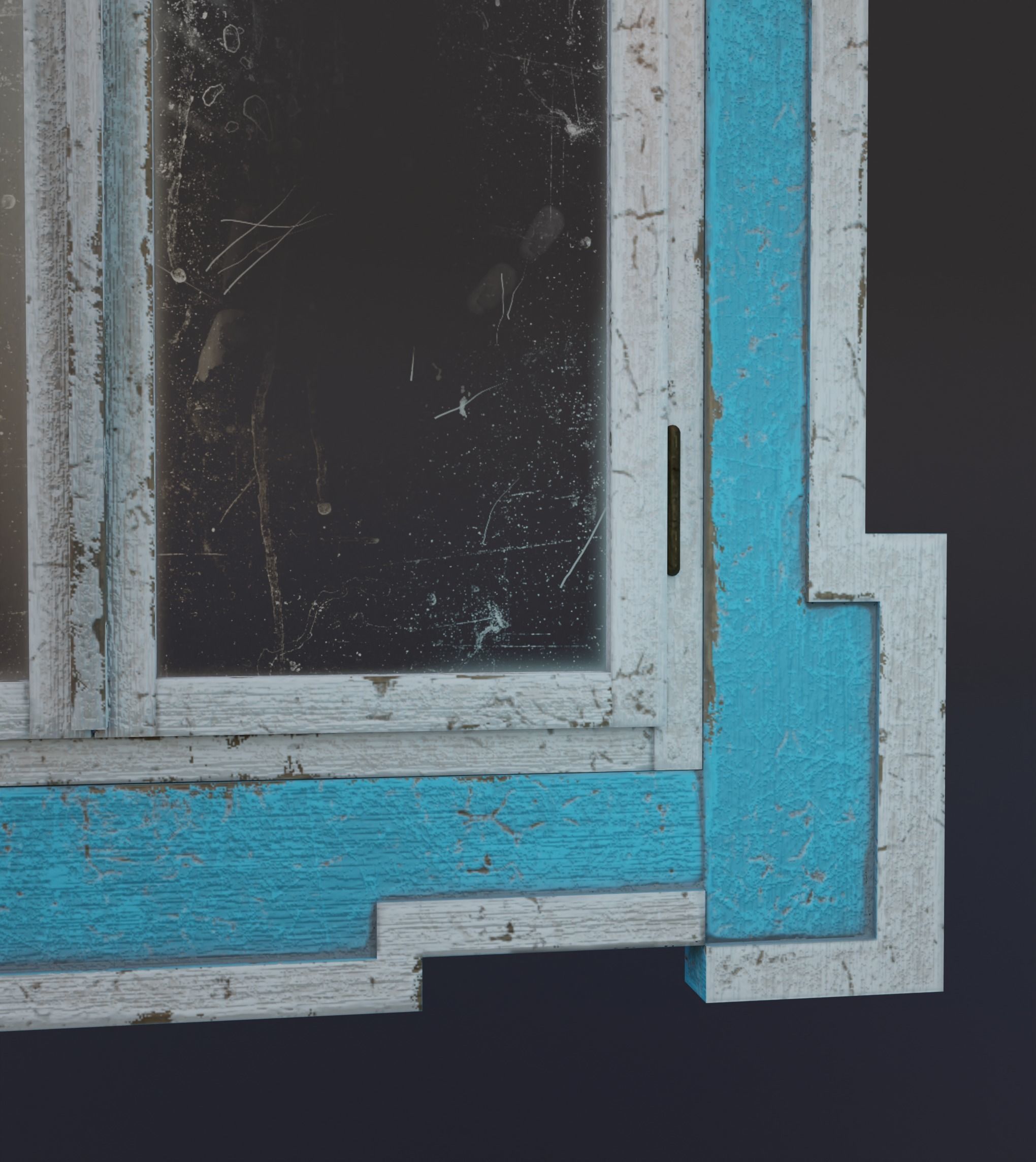 10 old windows pack Low-poly 3D model_16