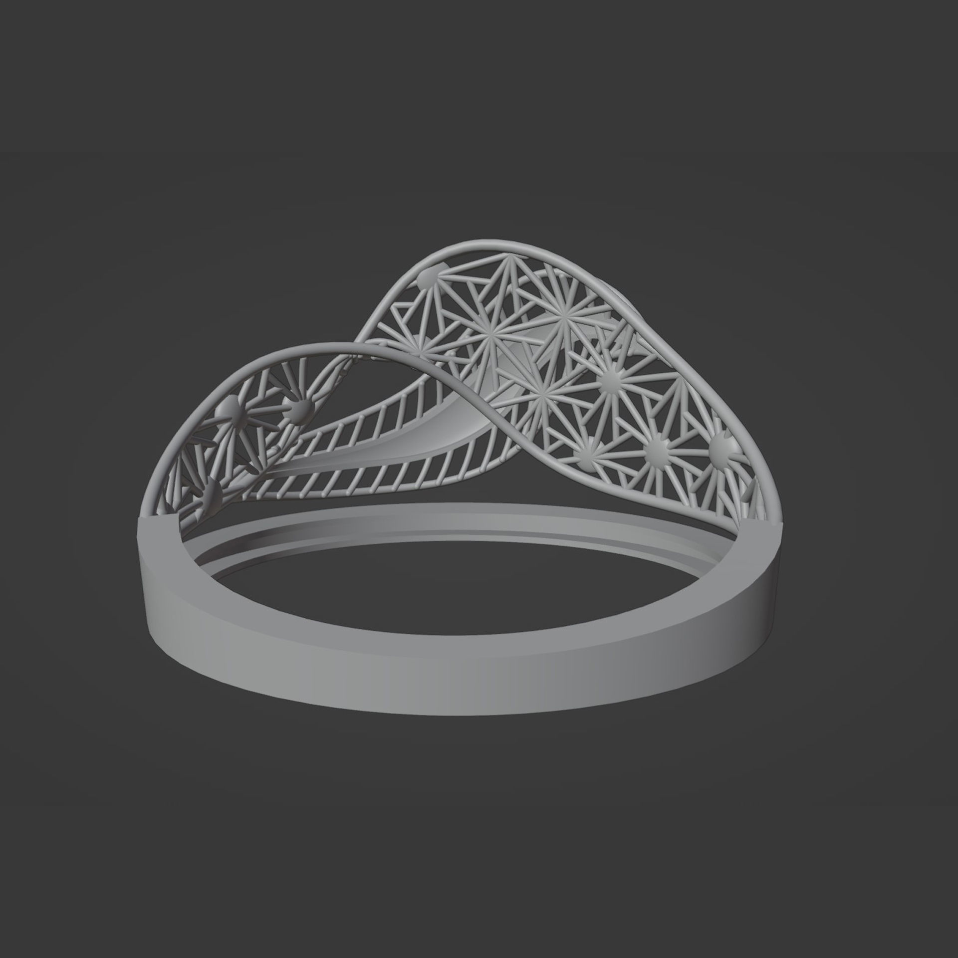 Gold ring 04 3D print model_10