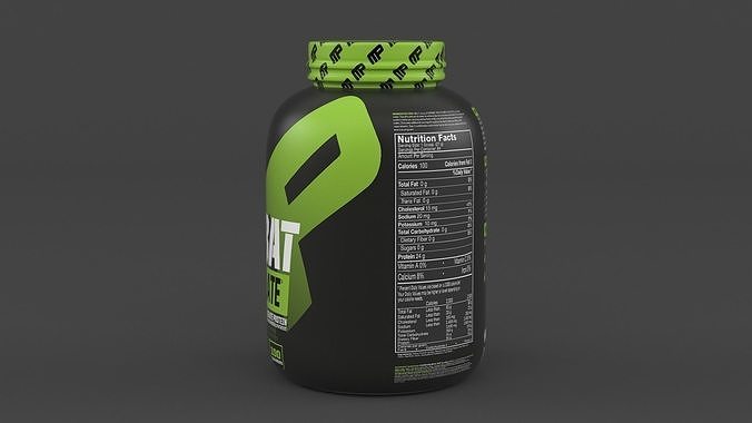 Protein Powder 3D model 3