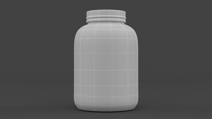 Protein Powder 3D model 7