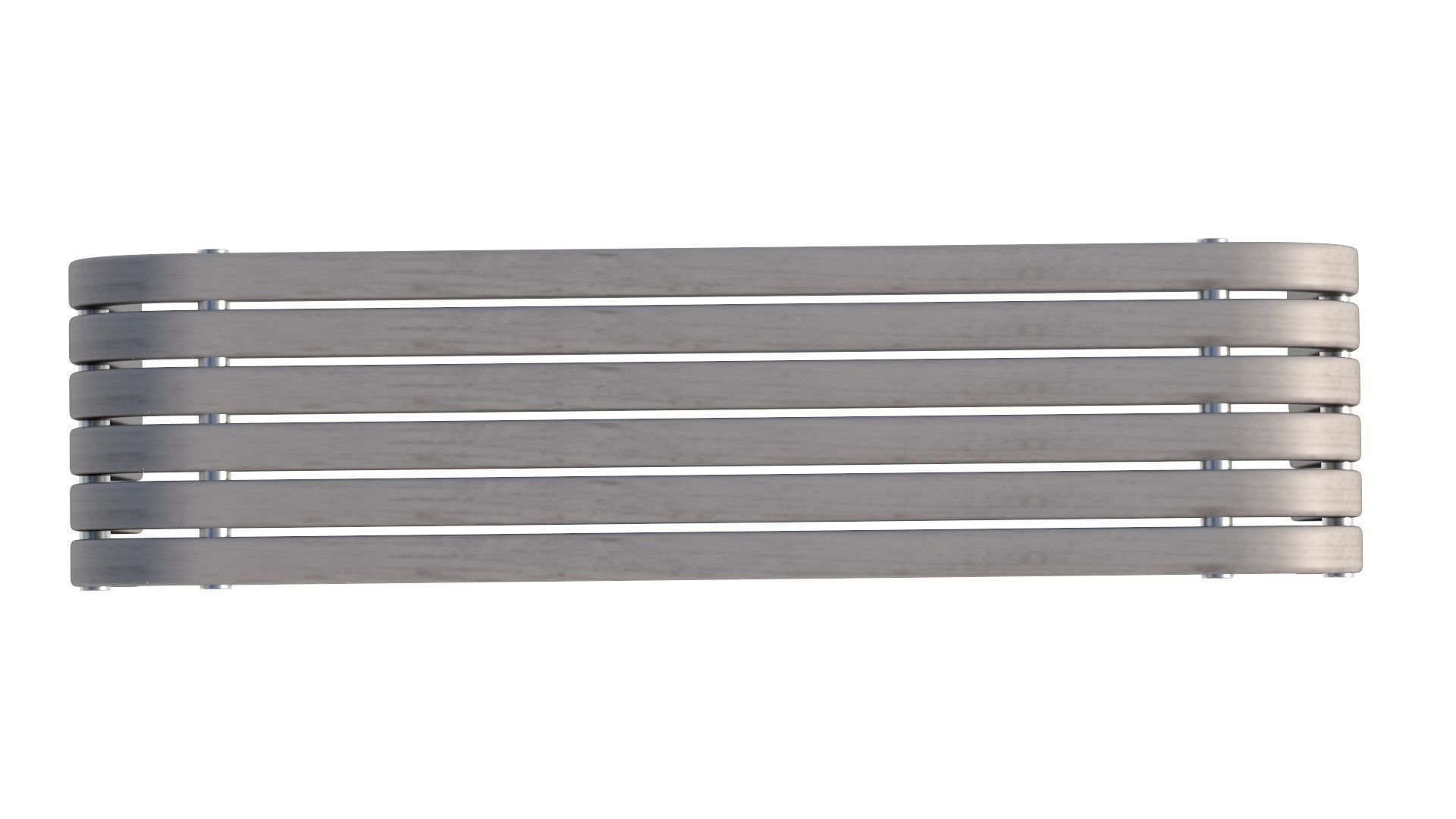 City Bench 13 Low-poly 3D model_7