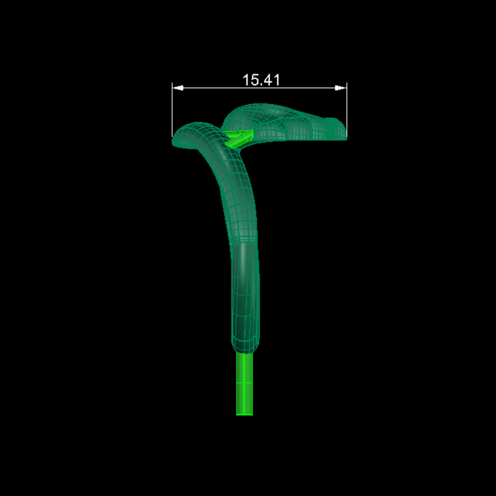 Dolphin ring 06 3D print model_5