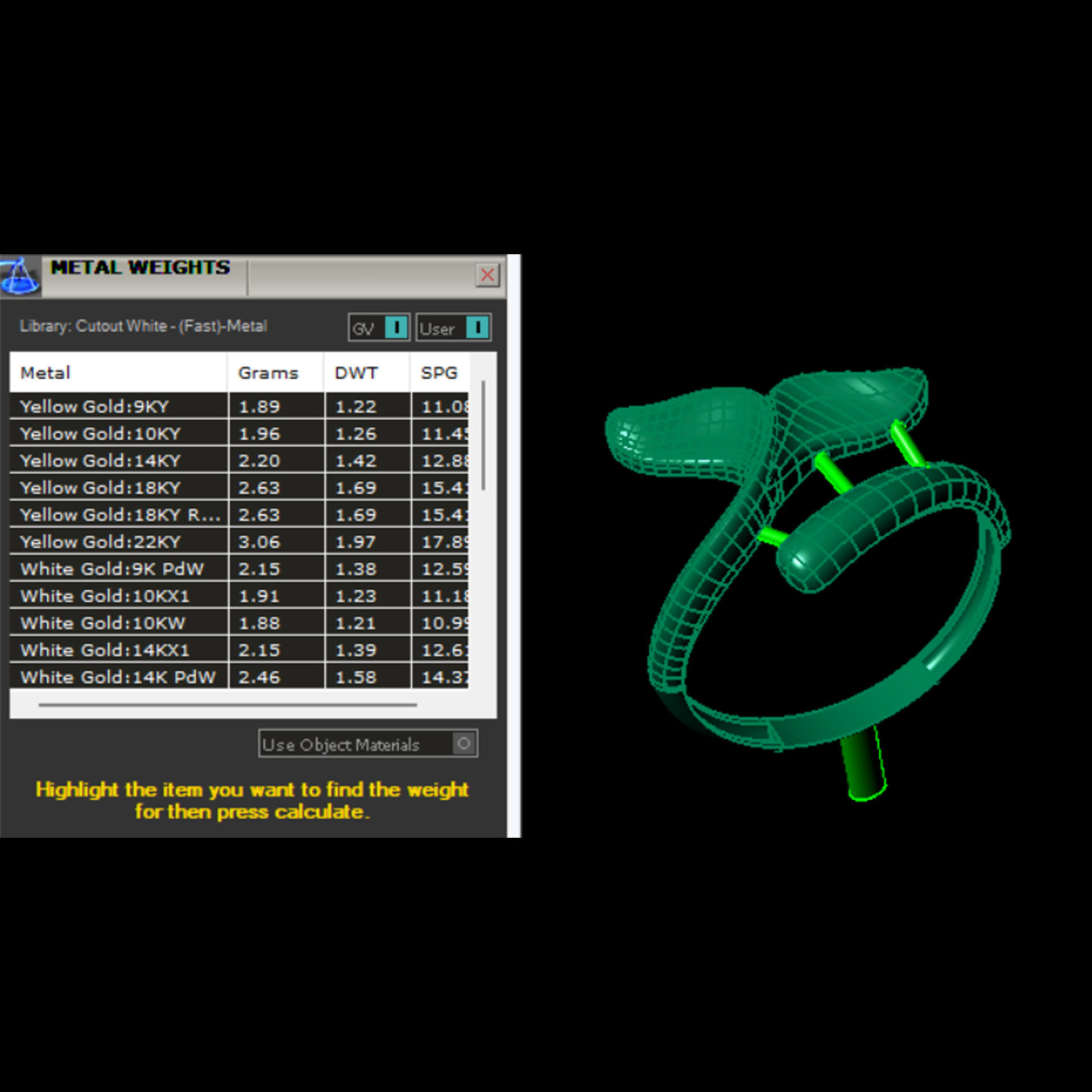 Dolphin ring 06 3D print model_3