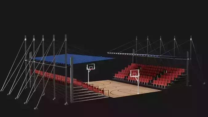 Basket ball court