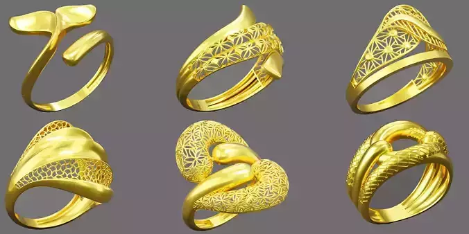 Gold Rings Collection vol 01 