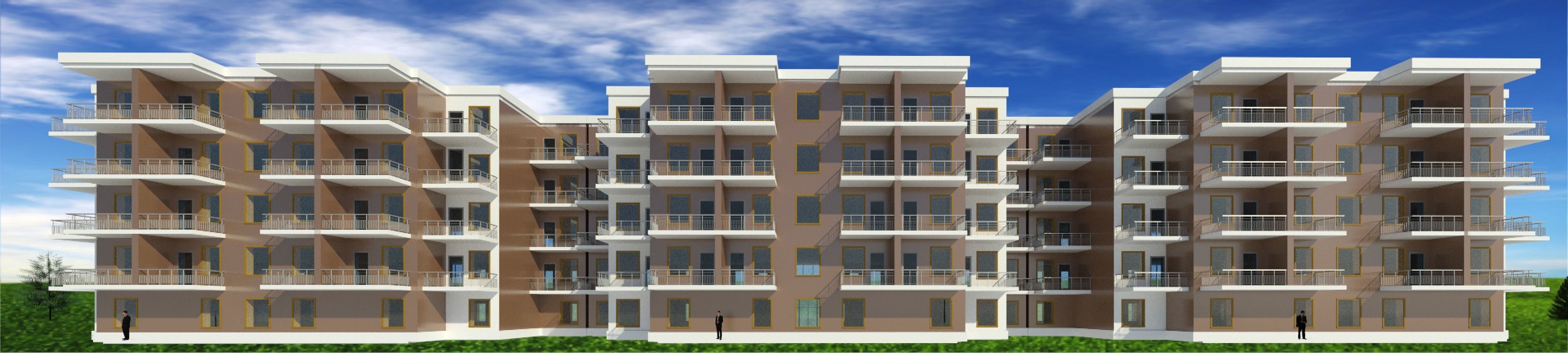 5 Storey House Model 3D model_11