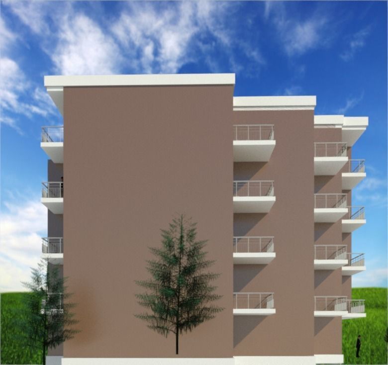 5 Storey House Model 3D model_14