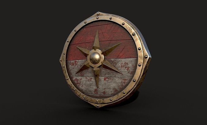  Medieval Shield 3D model