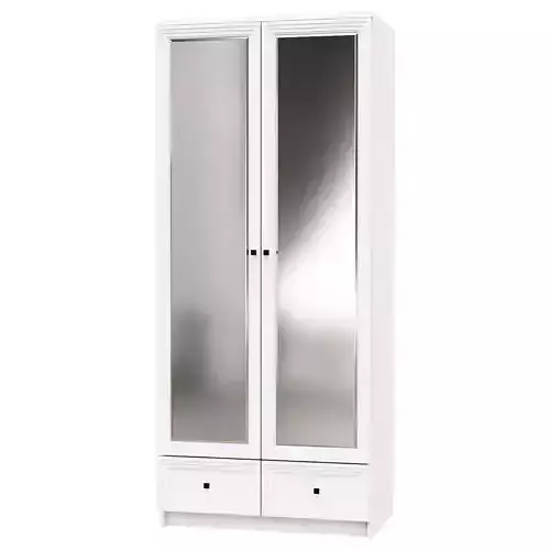 Wardrobe for clothes and underwear with mirror Paola 73