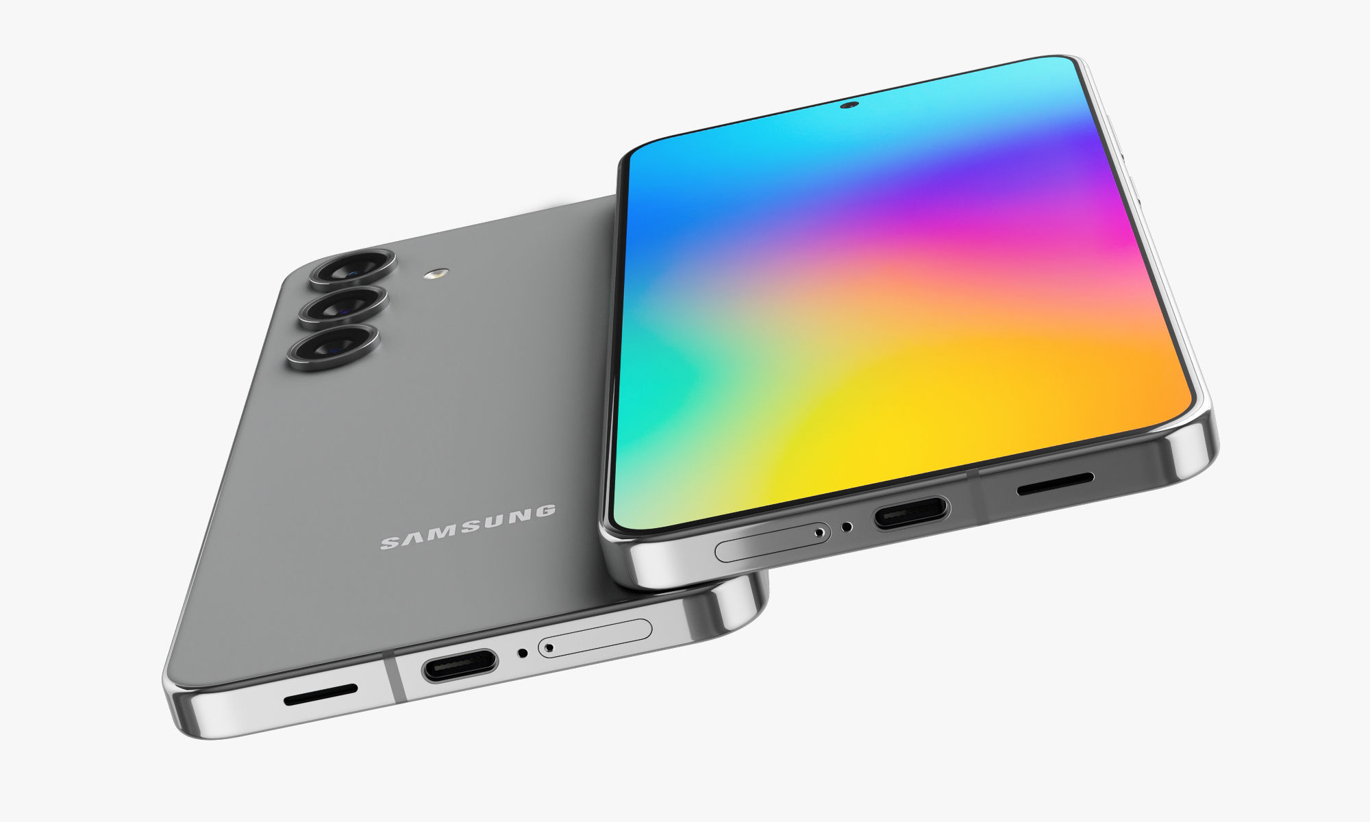 Samsung Galaxy S24 and S24 Plus and S24 Ultra All colors v1 3D model_30