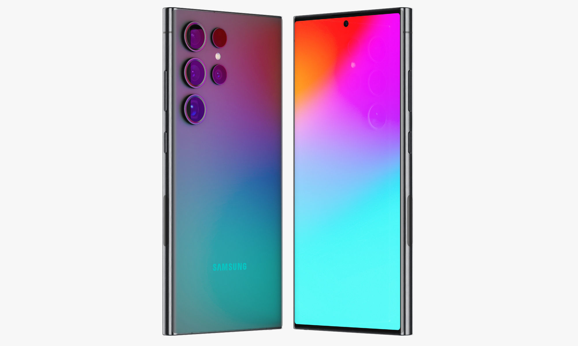 Samsung Galaxy S24 and S24 Plus and S24 Ultra All colors v1 3D model_10