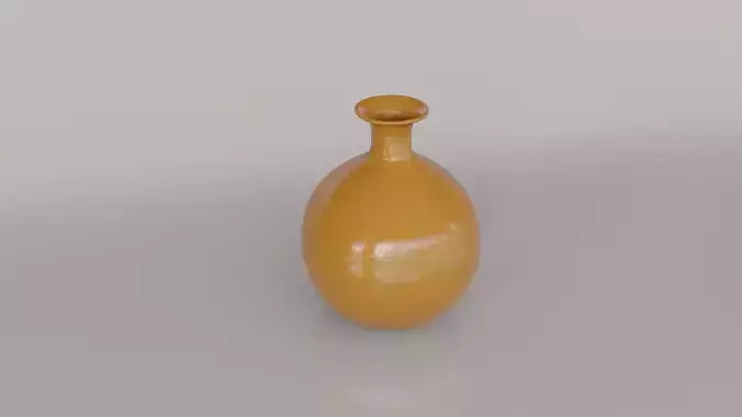 Simple Earthenware Jug 01
