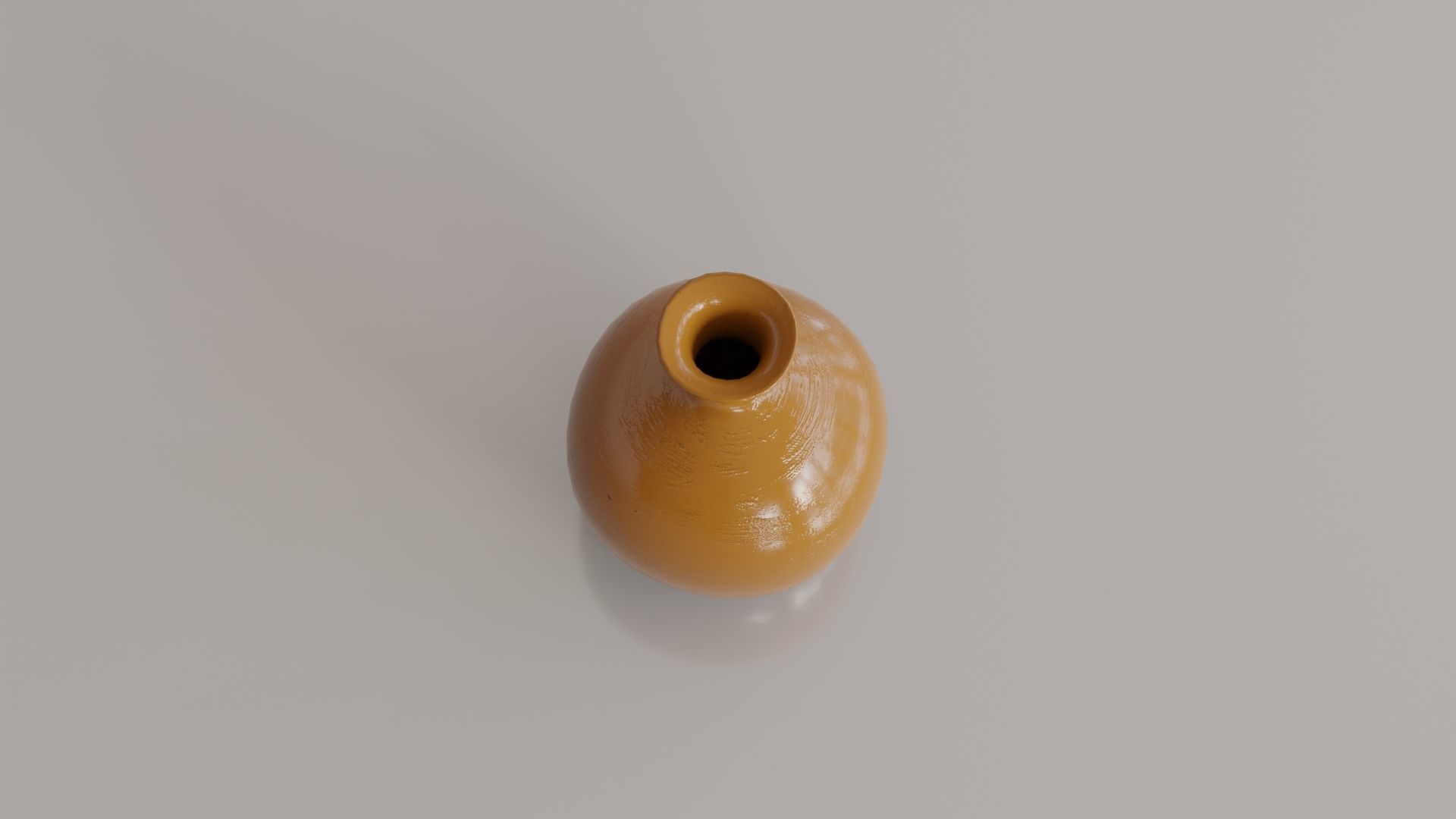 Simple Earthenware Jug 01 Low-poly 3D model_2