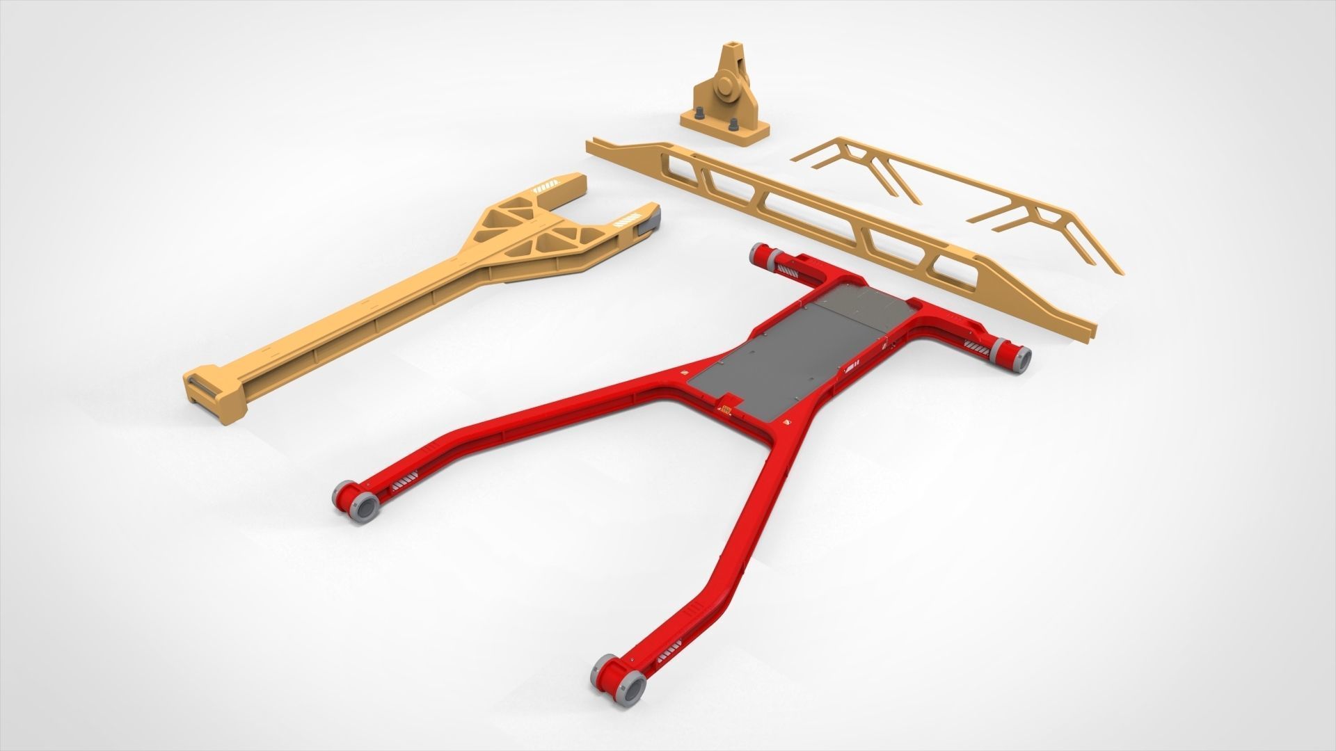 sci-fi Architecture kitbash 45 3D model_16