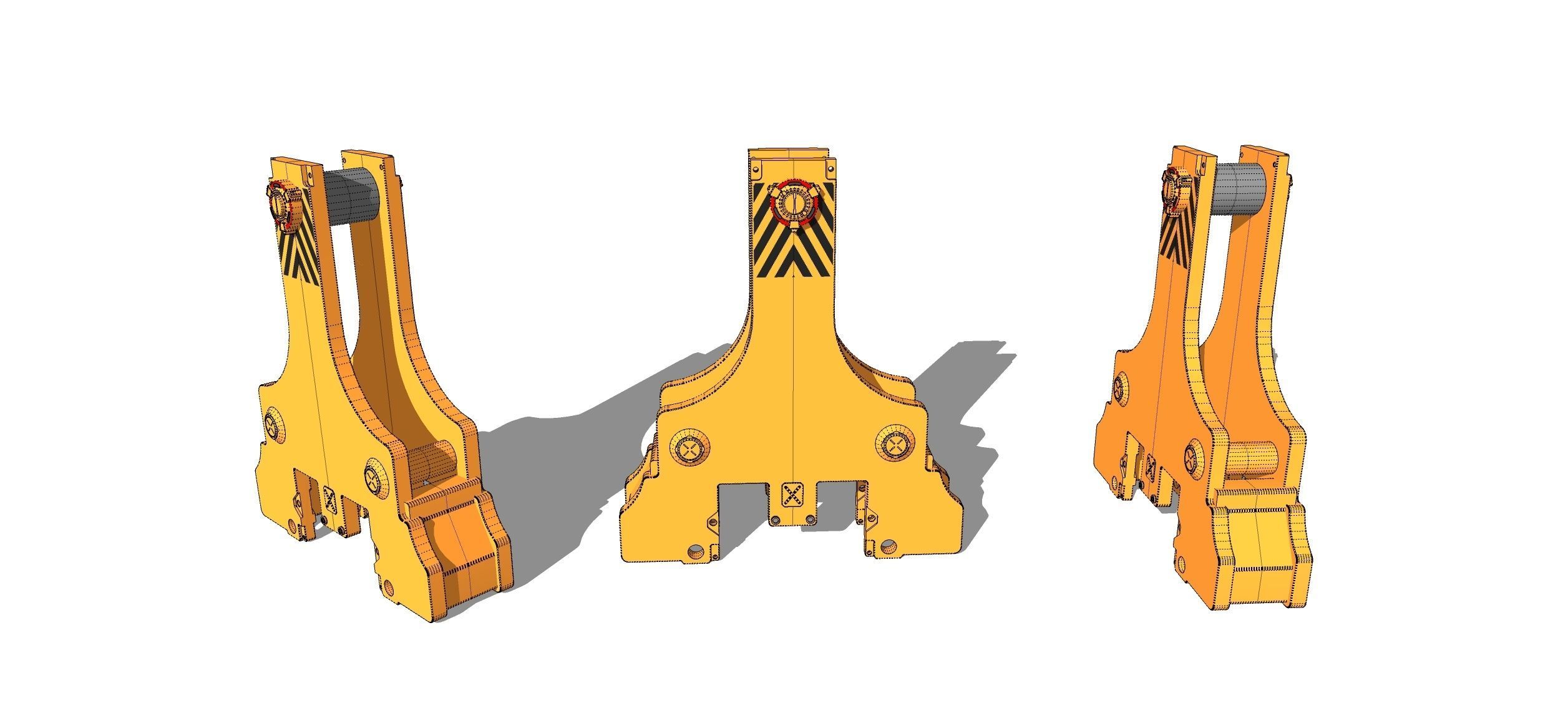 sci-fi Architecture kitbash 45 3D model_26